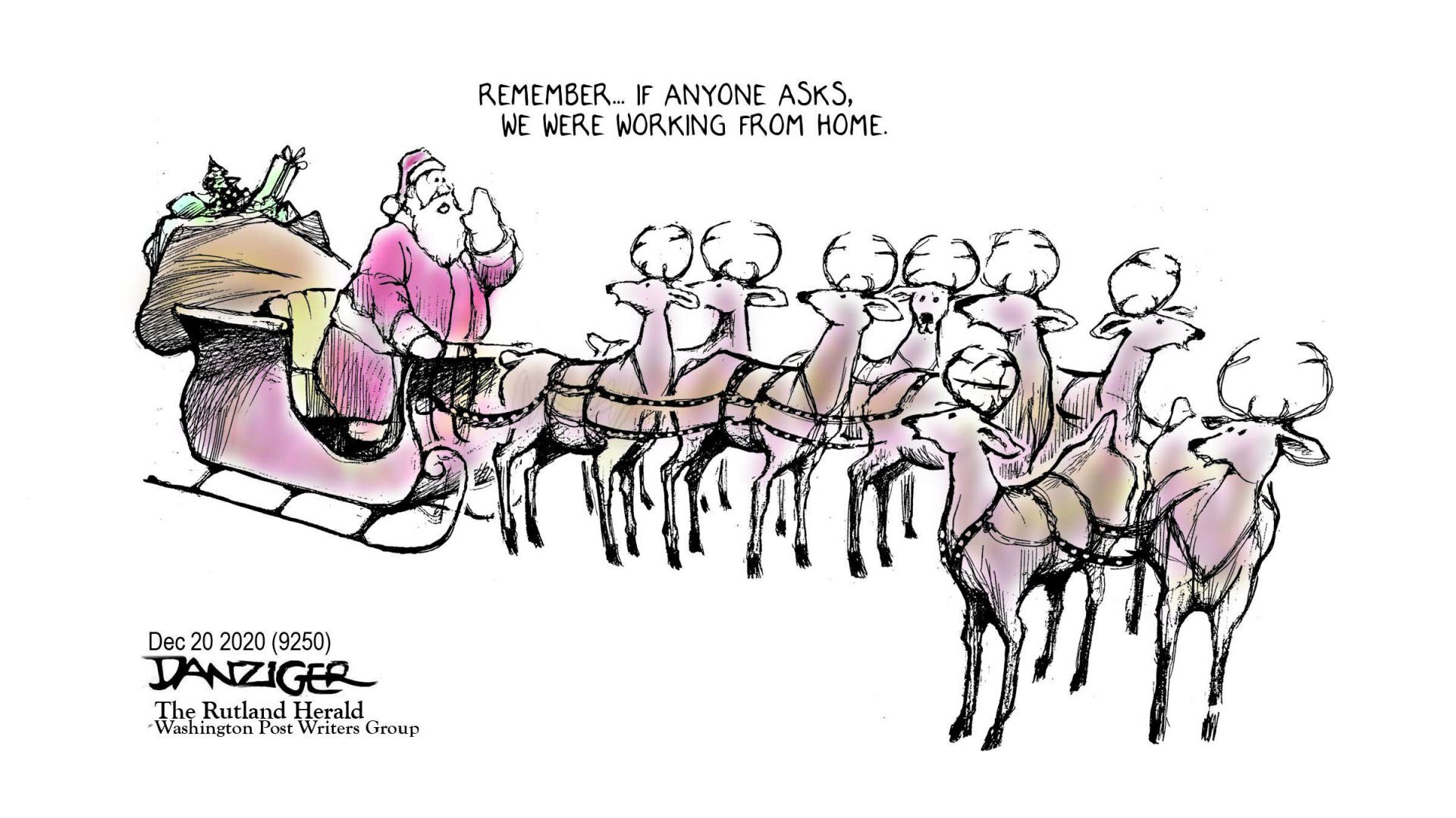 Jeff Danziger cartoon